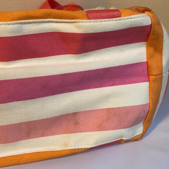 Victoria’s Secret Stripped tote bag Sz M - Picture 6 of 9